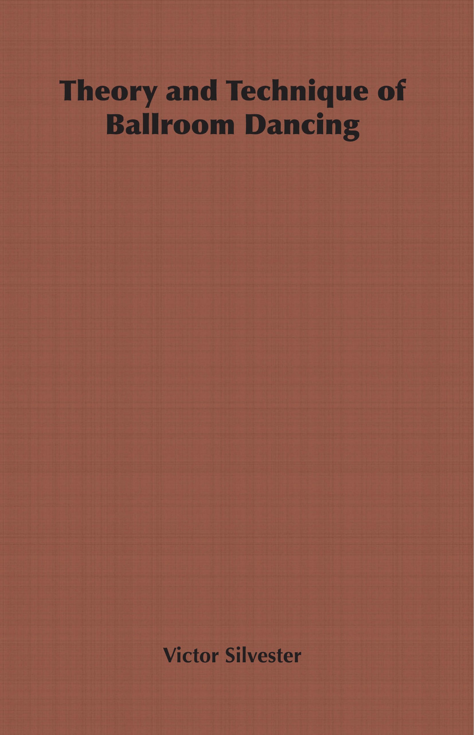 Ballroom Dancing theory livre danse de salon apprentissage technique anglais