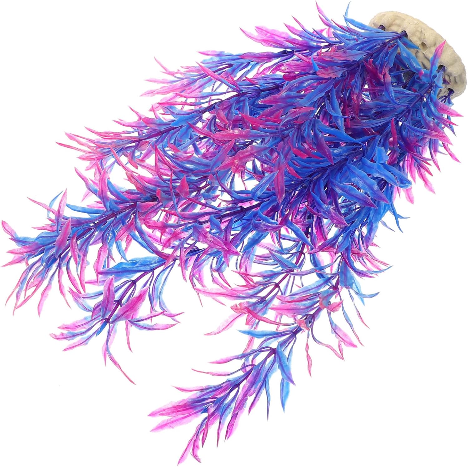 Housoutil 4pcs Aquarium Decor Plants Lifelike Artificial Aquatic Plant Decorations for Fish Tanks Compact and Realistic Simulation for Home Office