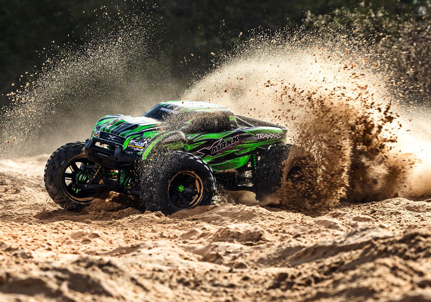 ホビーラジコン Traxxas XMAXX ULTIMATE Green Traxxas X-Maxx 8S Ultimate Green RTR 77097-4 : Amazon.pl