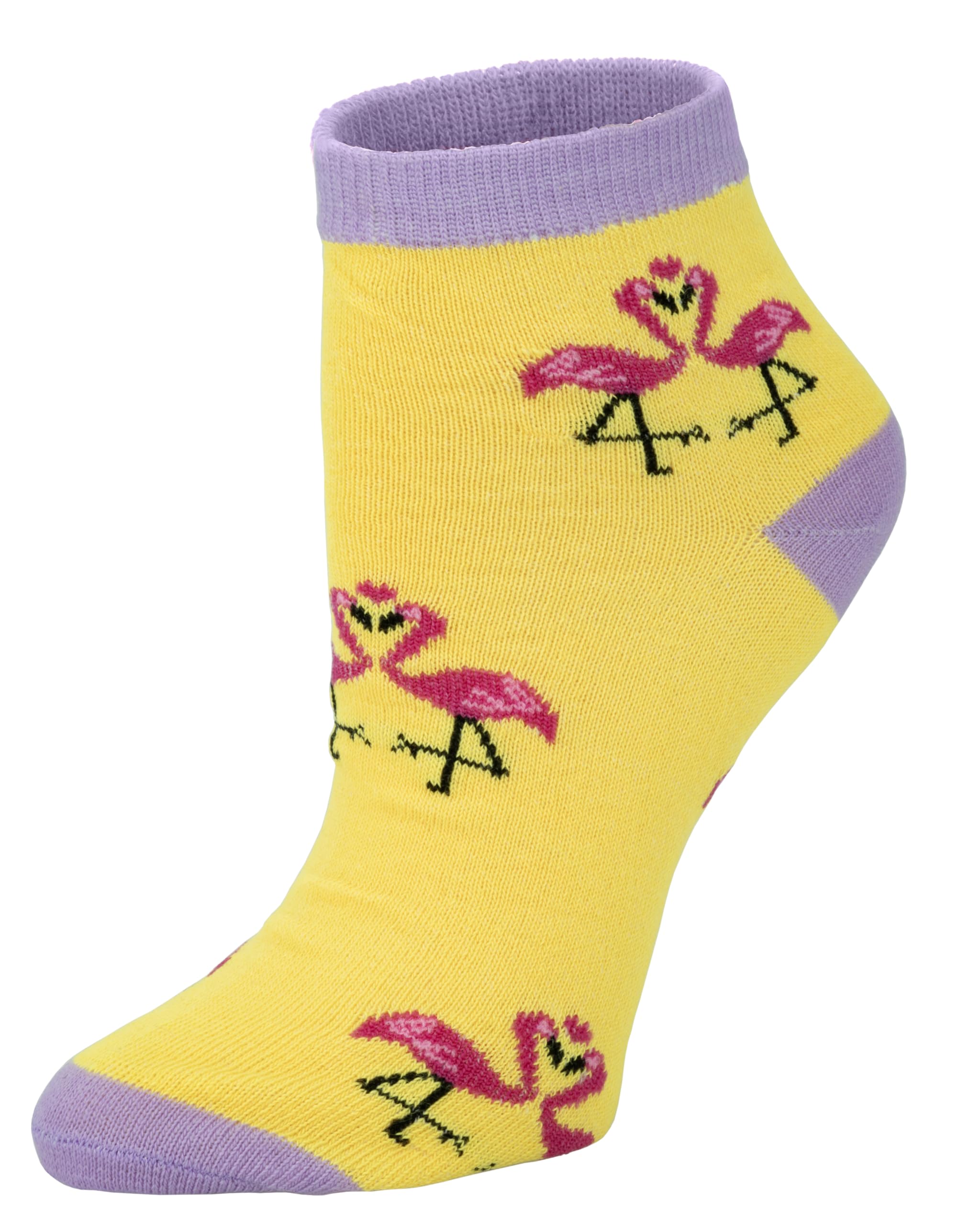 Gelante 12 pares de calcetines tobilleros para mujer, coloridos, cómodos, ligeros, transpirables, atléticos