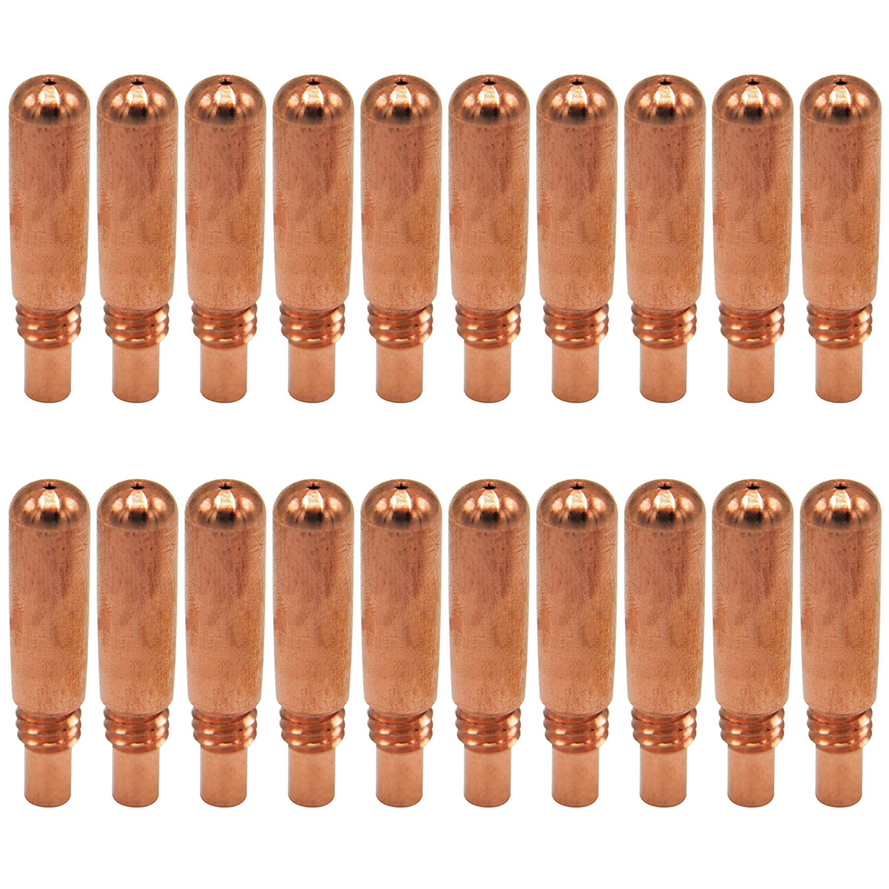 Mig Welding Contact Tips .035"(0.9mm) for Miller MDX Series MIG Gun,20PK Contact Tips .035" Use with Miller MDX Diffuser D-M100 or D-M250