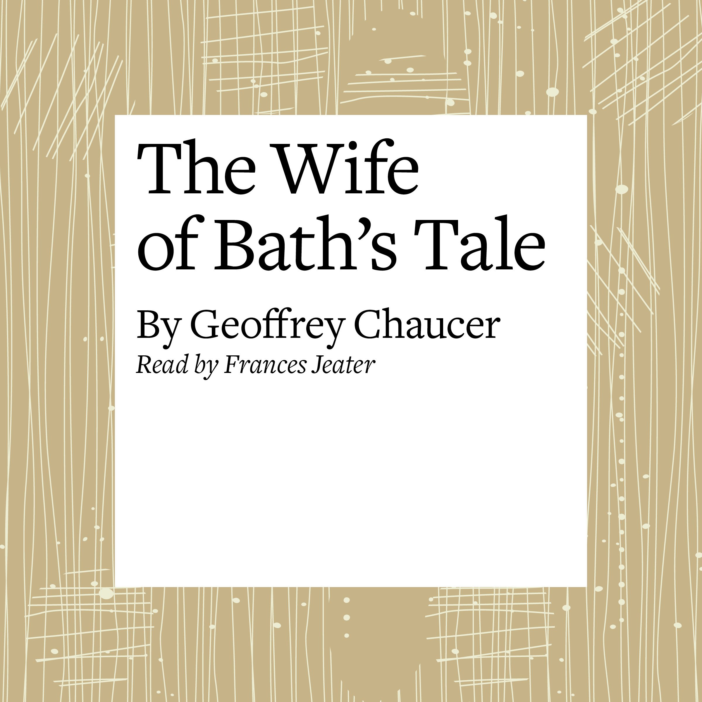 Cover art for The Canterbury Tales: The Wife of Bath's Tale (Modern Verse Translation)