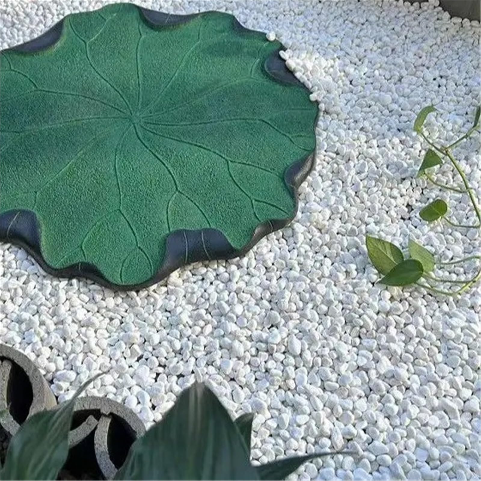 Pas Japonais Jardin 5 pièces de tremplins for pelouse en feuille lotus