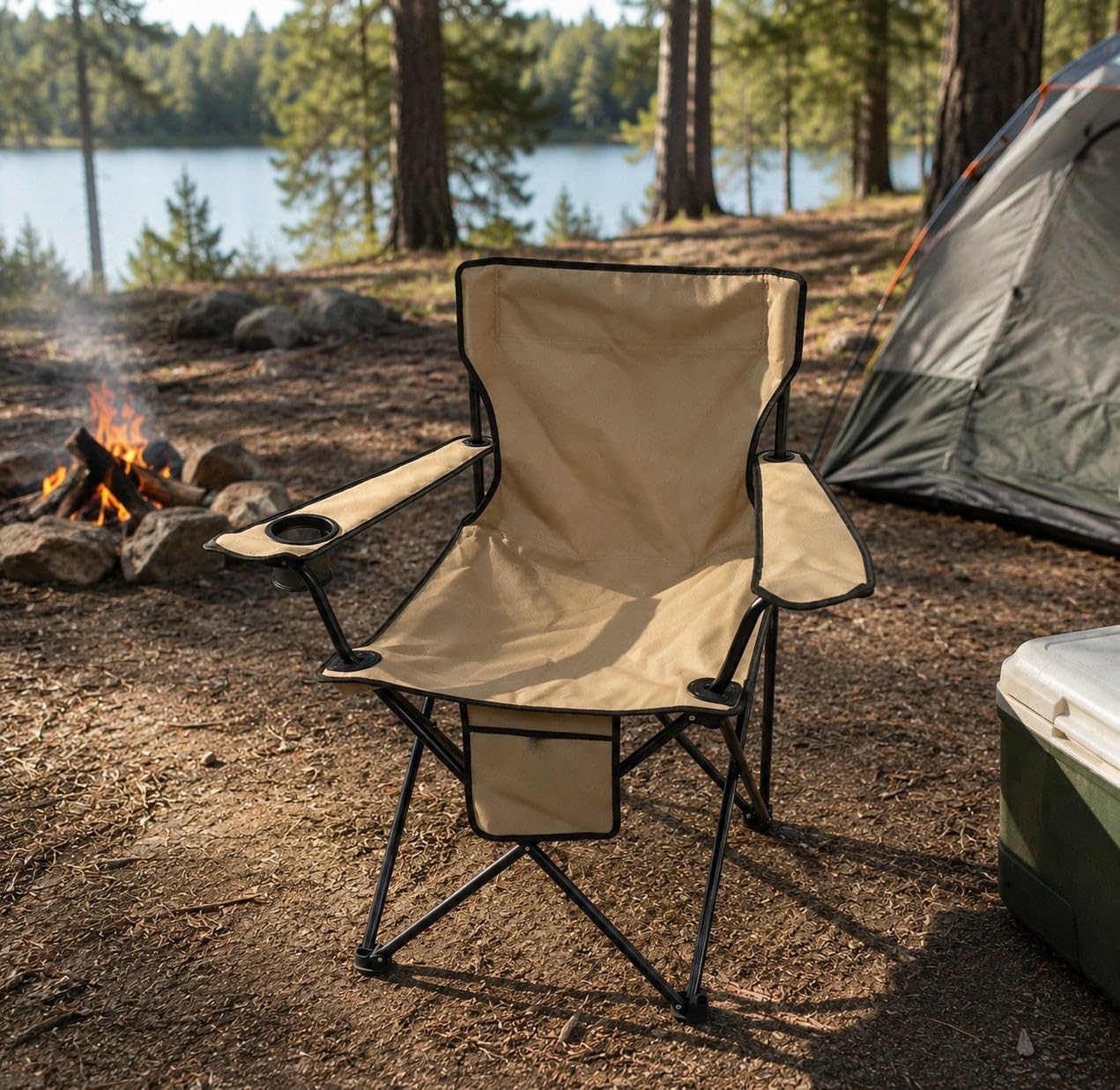 Amazon.com : BrylaneHome Outdoor Oversized Canopy Tent Camp Chair