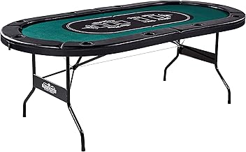 バリントンポーカーテーブル Amazon | Barrington 10 Playerポーカーテーブル82 x 44