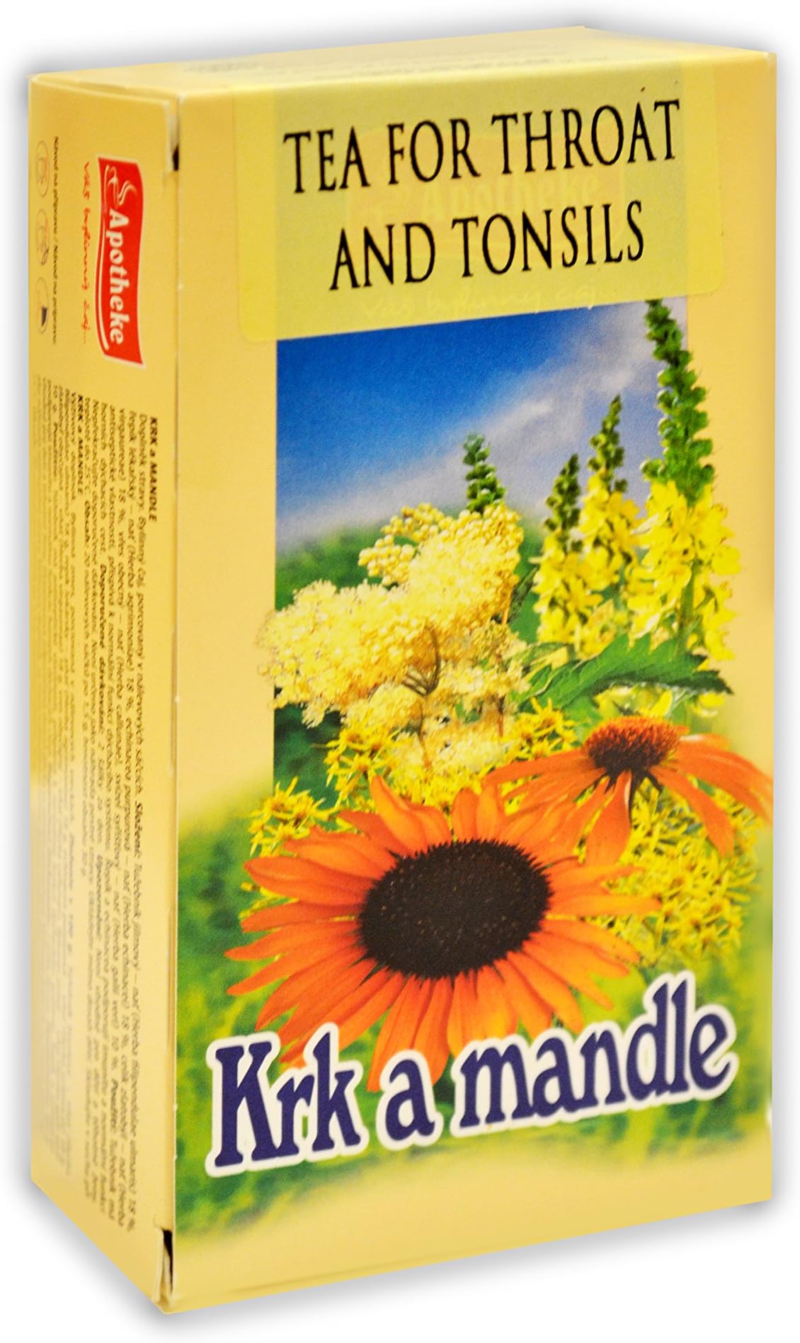 Apotheke Tea for Throat and Tonsils, 20 Tea Bags