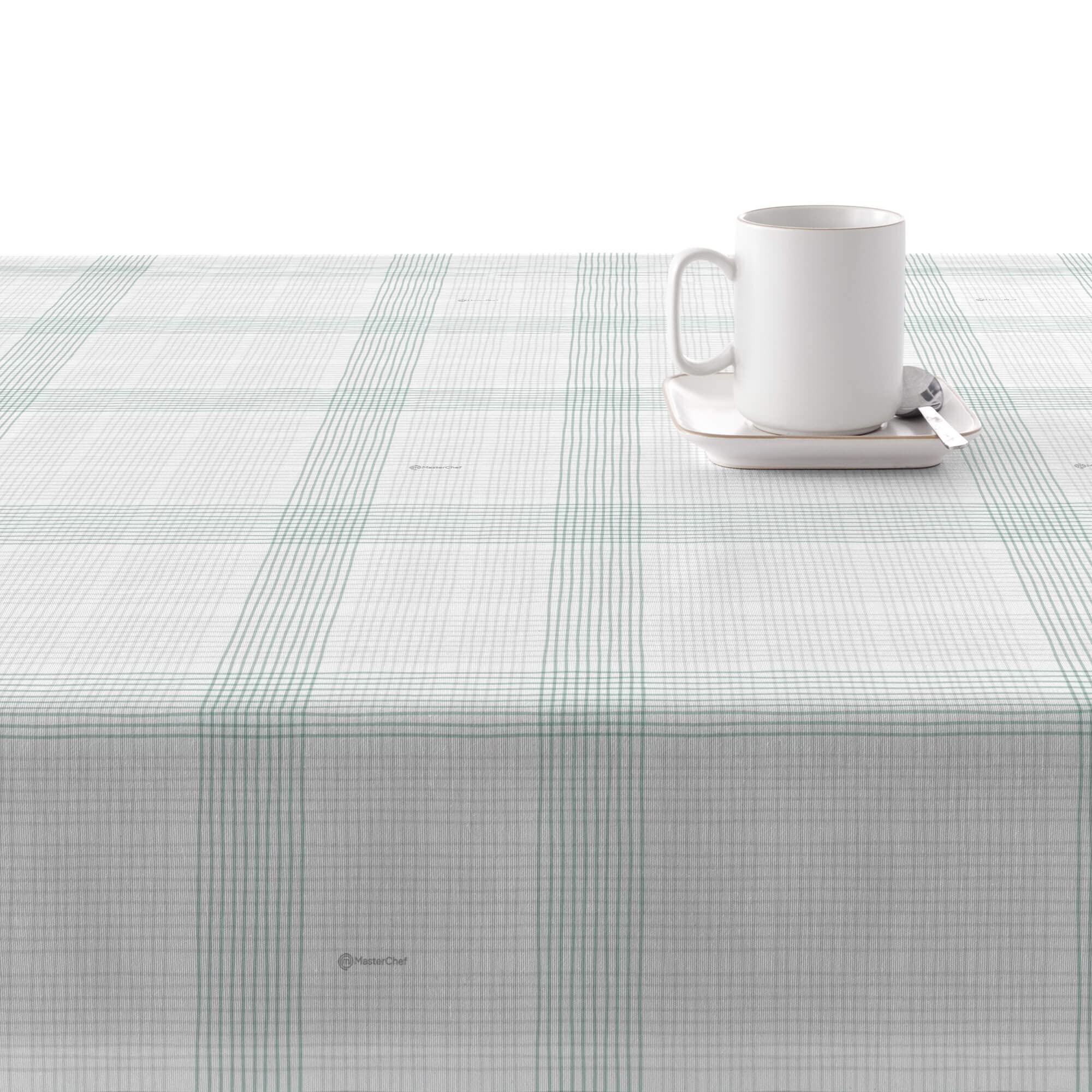 BELUM Tovaglia Resinata Antimacchia 140x140 Cm - Impermeabile E Rettangolare, Modello 0100-4, Per Cucina E Pranzo
