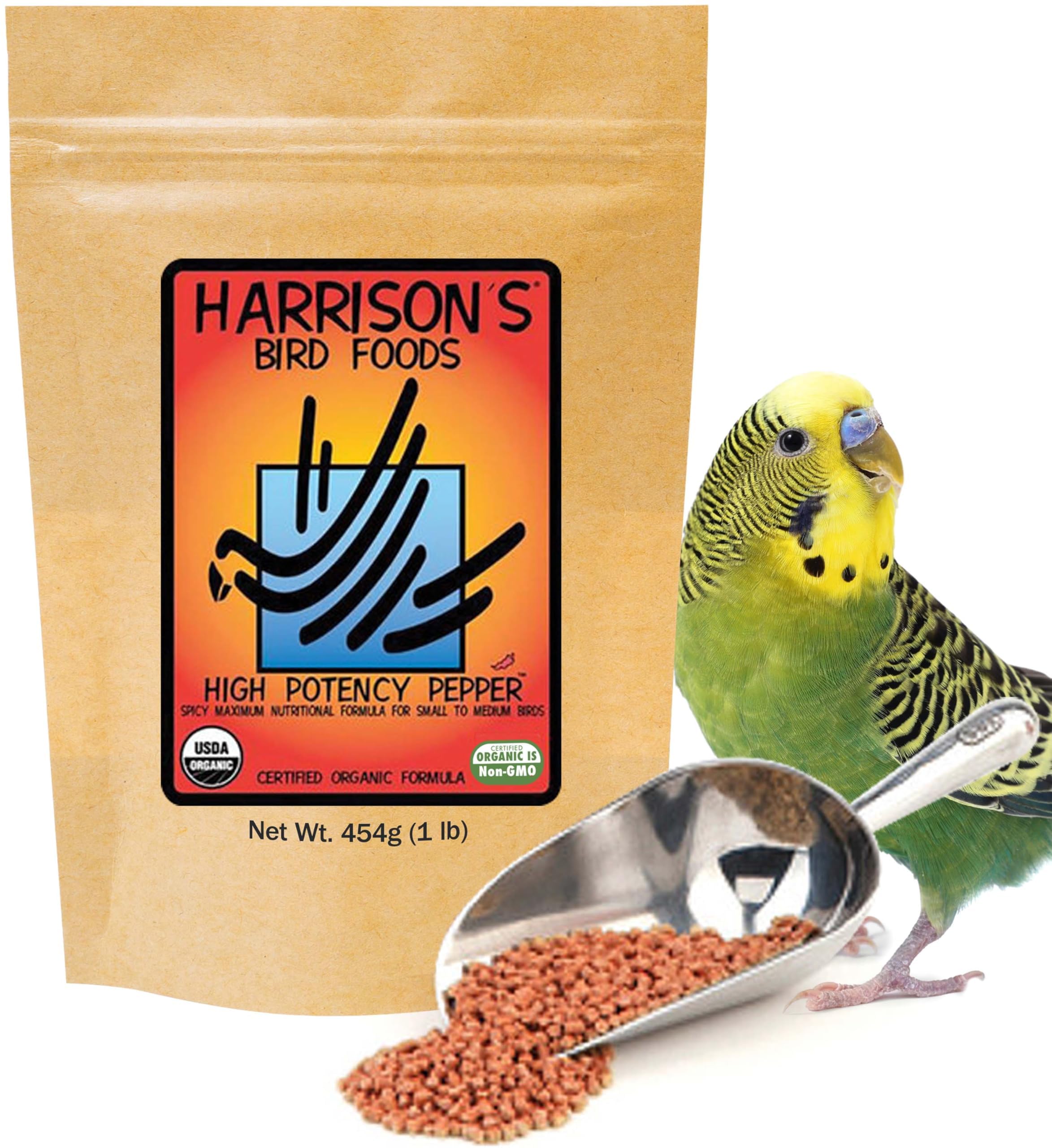 Harrisons High Potency Pepper Fine 454gUSDA Organic