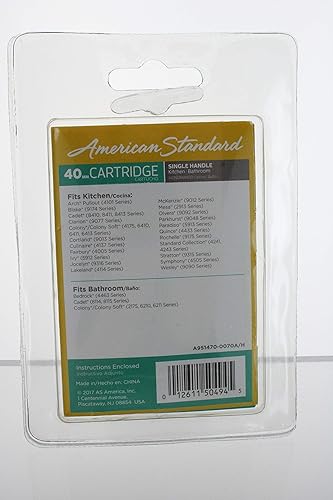 Miniatura 3 de American Standard A951470-0070AH CARTUCHO PARA UN CONTROL ÚNICO