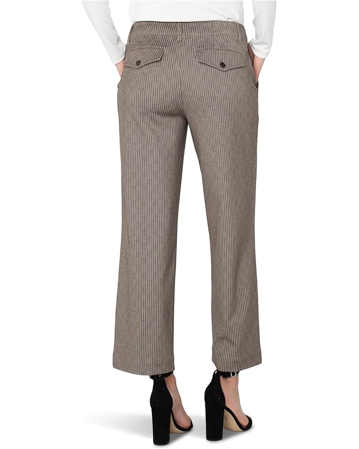 Liverpool Los Angeles Petite Mid-rise Wide Leg Crop Trouser W/ Flap Pockets 25" Inseam - #2 of 3