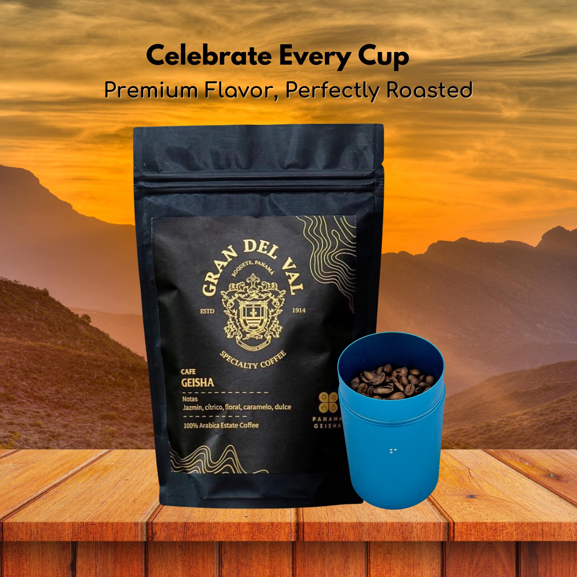 Gran Del Val Panama Geisha Coffee 75g Sampler thumbnail 6