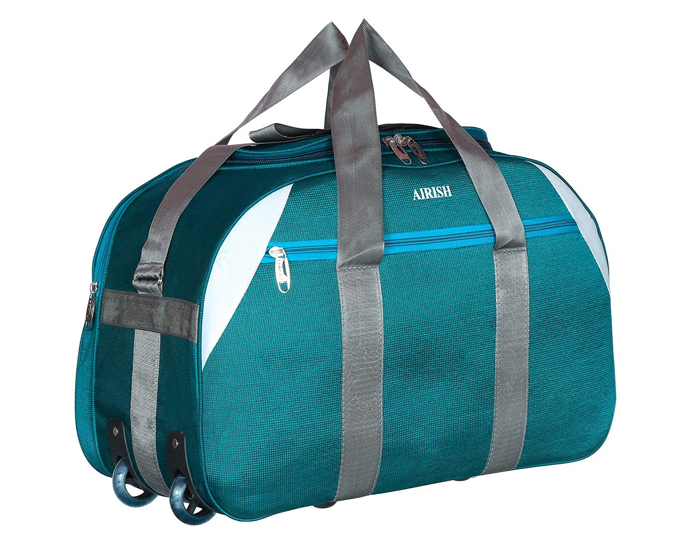 Polyester 30 Cms Duffle Bag(ARU-101_ Green)-image-12