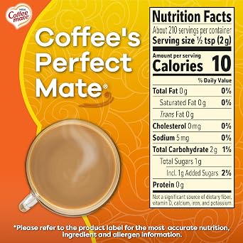 Nestle Coffee-Mate Hazelnut Powdered Coffee Creamer,