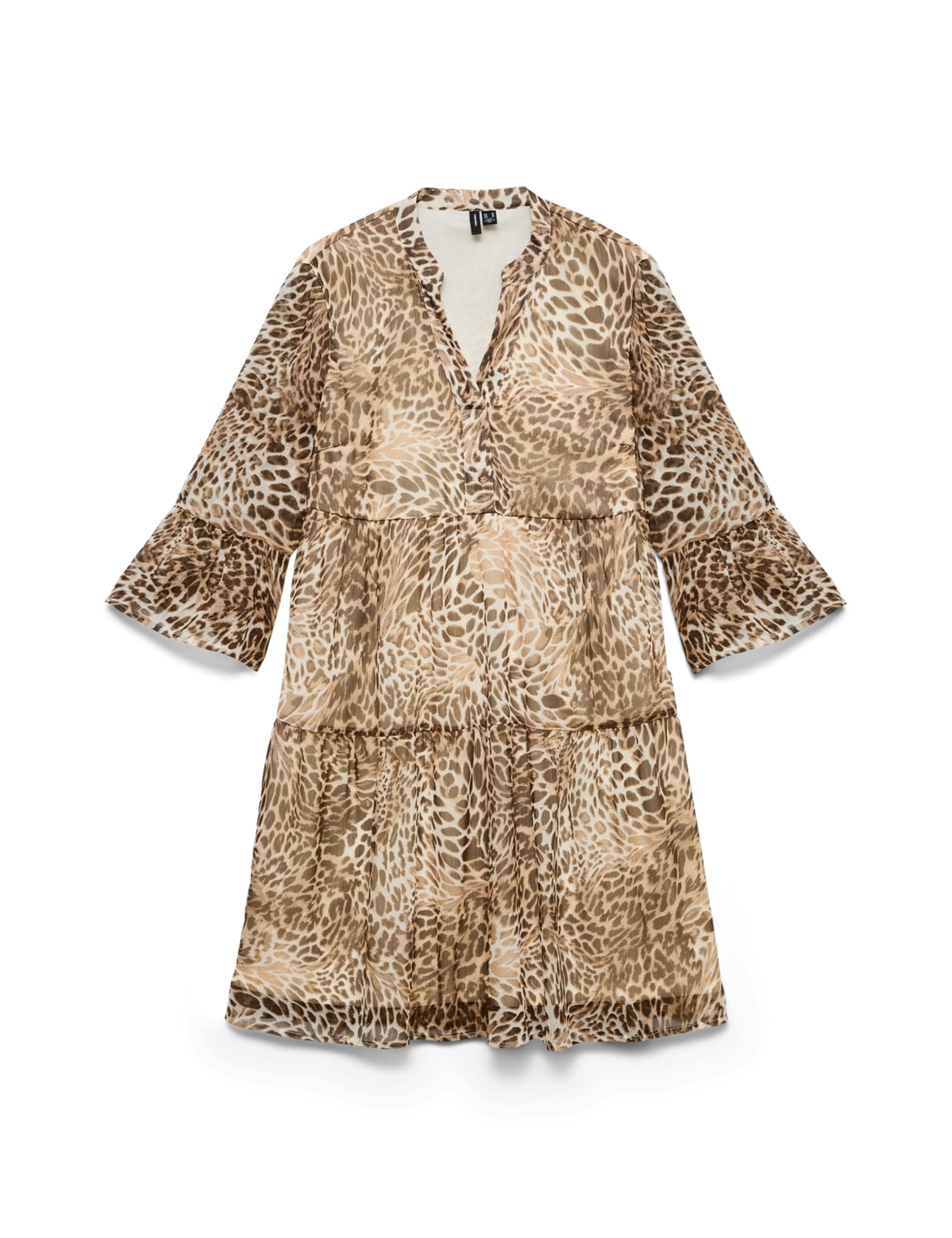 Robe Courte 3/4 Vero Moda Vmsmilla solution mode fluide contre la chaleur - 2