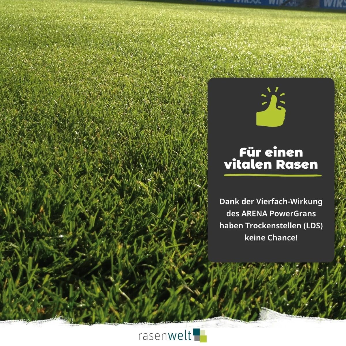 ARENA Wetting Agent Granulat 15kg I granulierter Wassermanager gegen Trockenstellen im Rasen I 500-1000m²