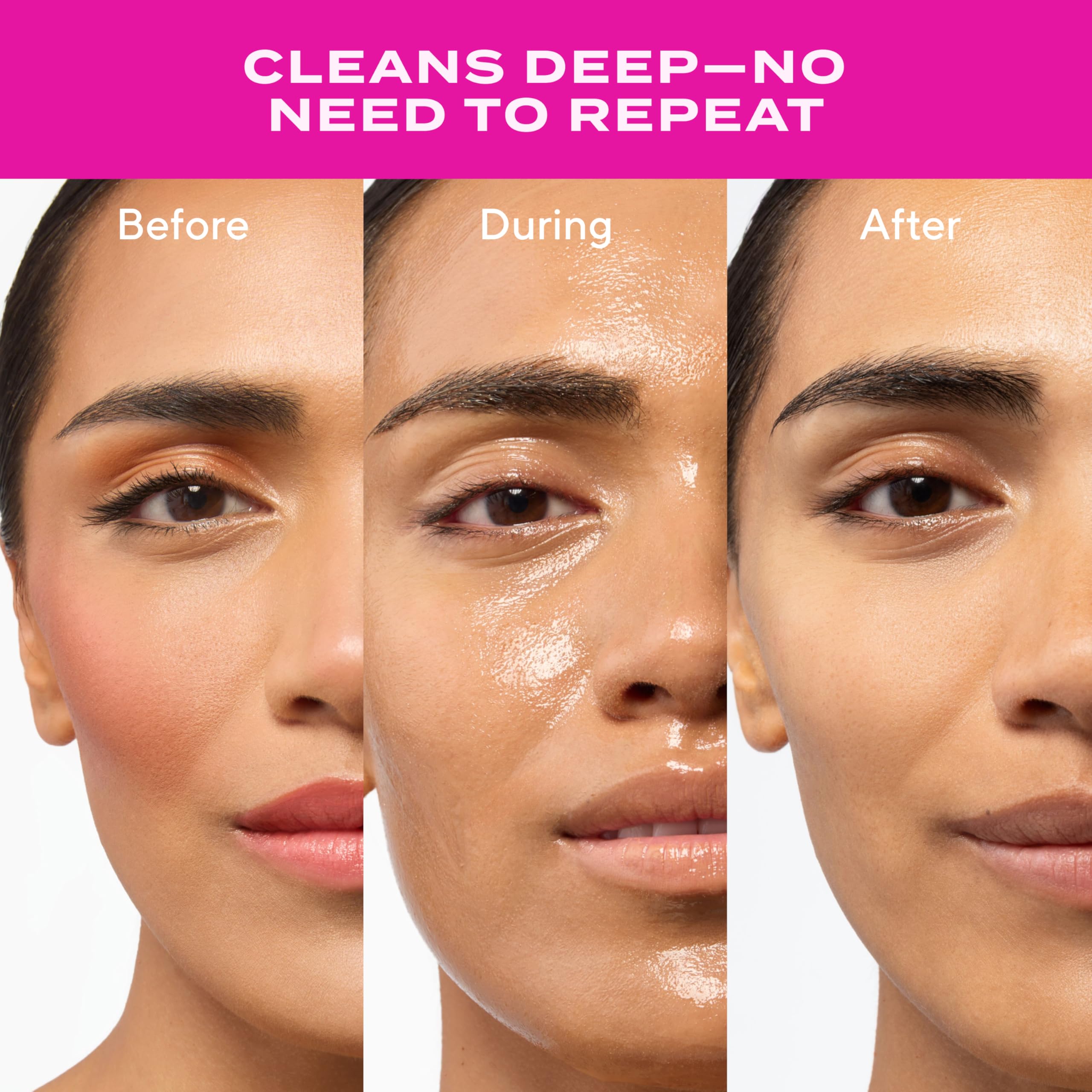 Murad Baume nettoyant double enrichi en lipides – Baume hydratant pour le visage et démaquillant – Élimine le maquillage longue durée et SPF