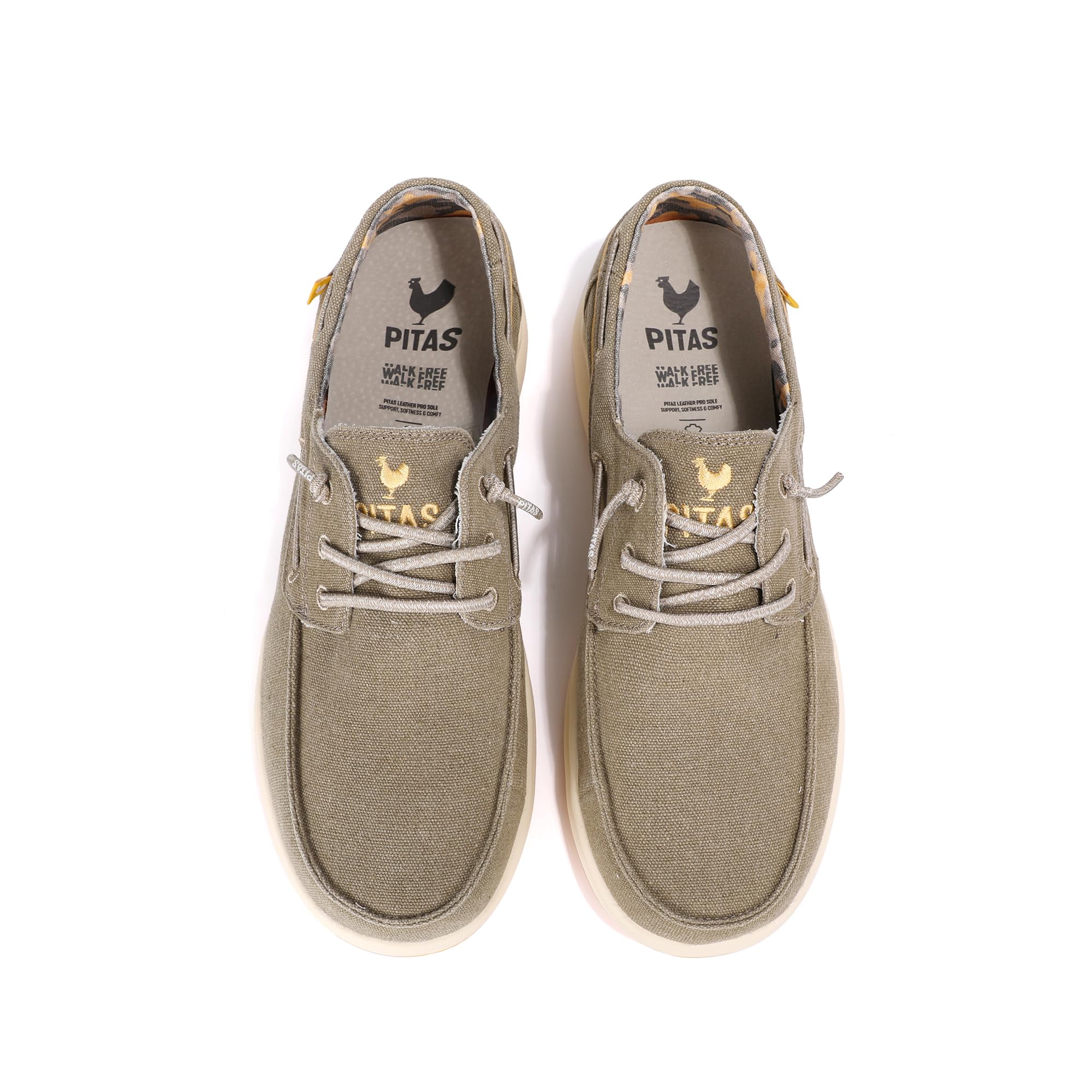 PITAS | Tulum | Mocassini Uomo | Nautici Casual | Scarpe in Tessuto | Scarpe senza lacci | Casual Sports | Scarpe Walkinpitas