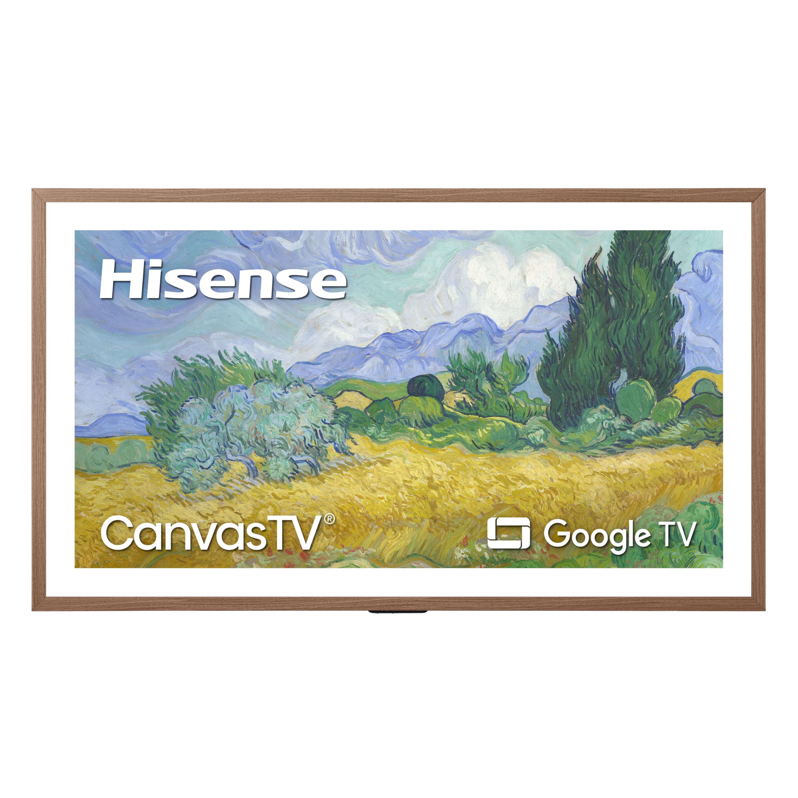 Hisense 50“ Hi-QLED S7 CanvasTV Series 4K UHD Google Smart Art TV (50S7SG, 2026 New) - Art Mode, Anti-Glare Panel, Dolby Vision HDR, Hi-Matte Display, Frame & UltraSlim Wall Mount Included