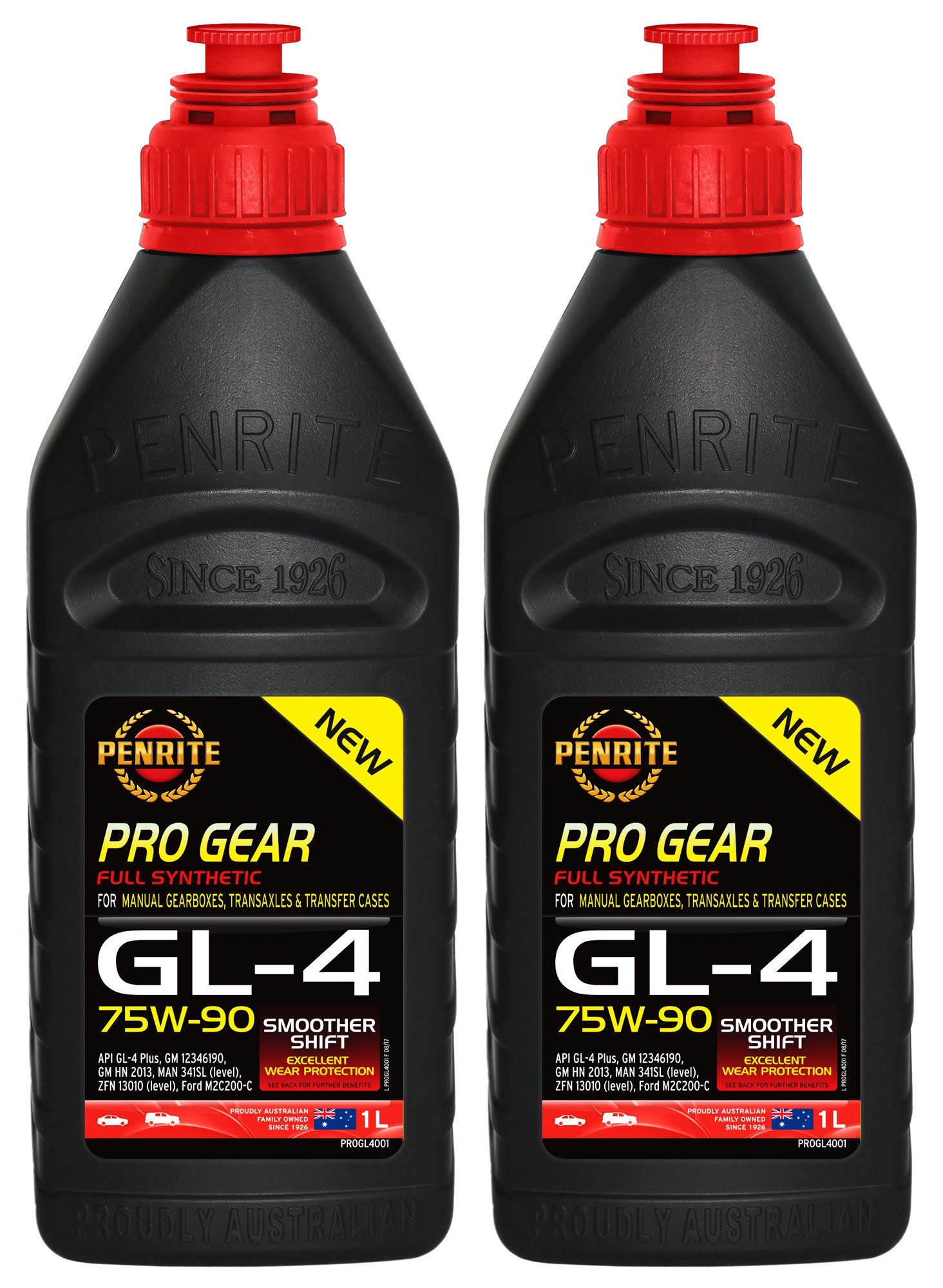 Penrite Pro Gear GL-4 75W-90 GL4 Vollsynthetisches Getriebeöl, 2 Liter