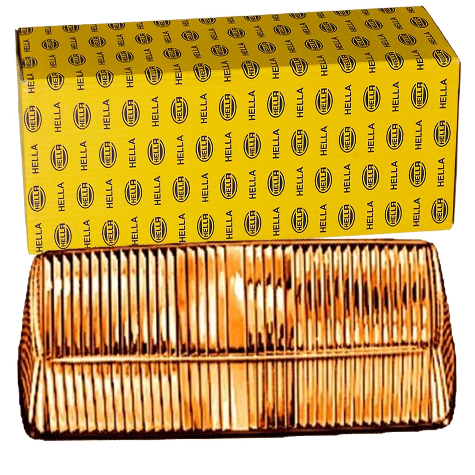 HELLA 2BA 001 277-021 Indicatore direzione, Alogeno, giallo, ECE, Dx/Attacco laterale/anteriore Dx