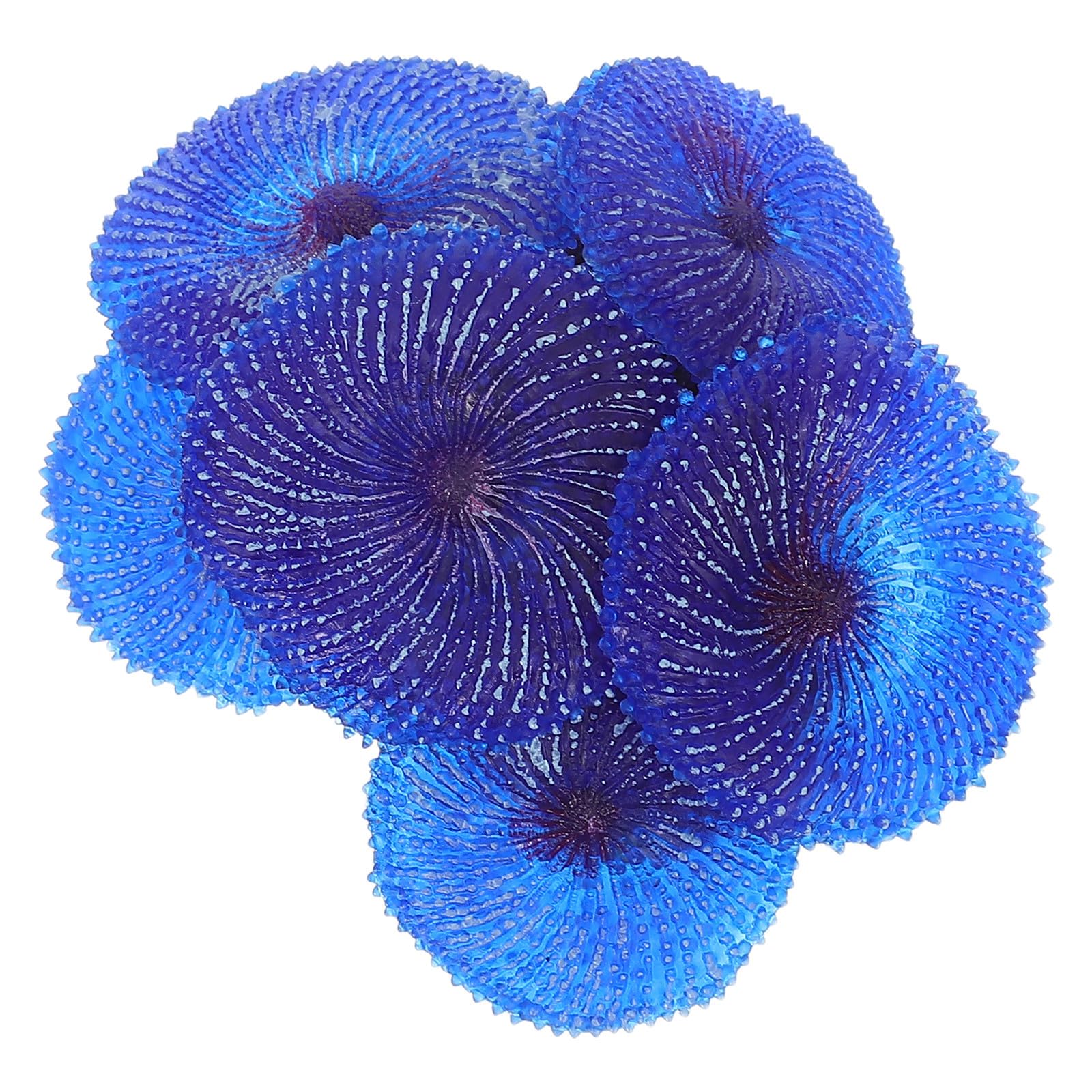 jojofuny Realistic Artificial Coral Reef Decoration Enhances Aquarium Aesthetics Blue Soft Rubber Coral Sculpture No Maintenance Required for Aquarium Fish Tank for Aquatic Pets