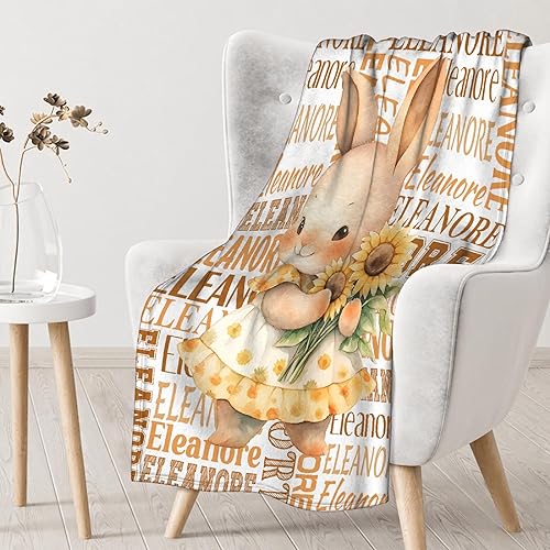 Vista 38 de Regalo personalizado para niños/niños, mantas de zorro personalizadas para sofá, cama, dormitorio, sala de estar, manta ligera