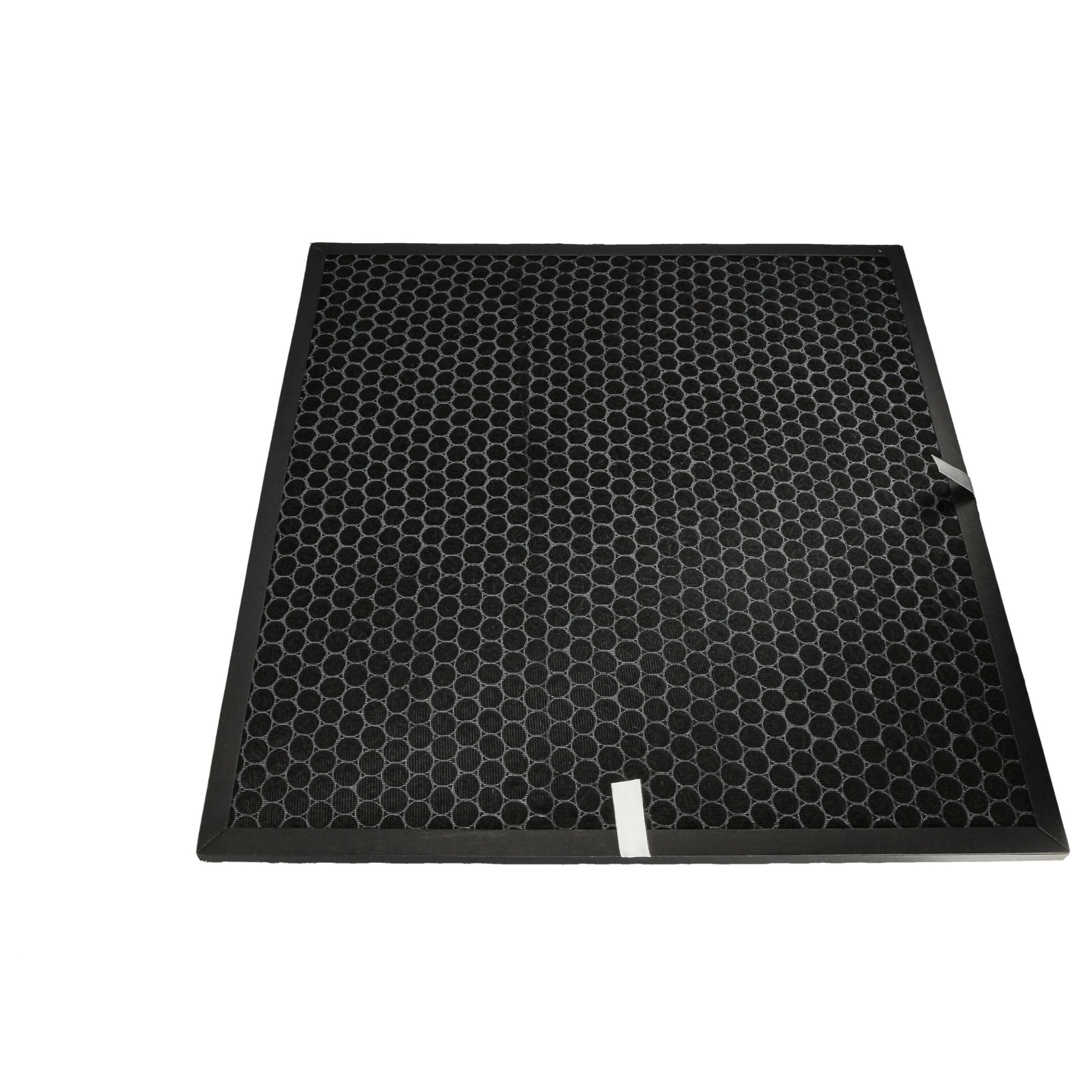 vhbw 4 x filtr z węglem aktywnym kompatybilny z Lux Aeroguard 4 S oczyszczacz powietrza – filtr powietrza, czarny