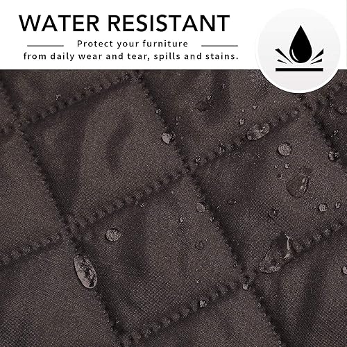 Miniatura 486 de Easy-Going - Funda reversible para sofá, resistente al agua, con varillas de espuma y correas elásticas, protector de muebles para mascotas y perros