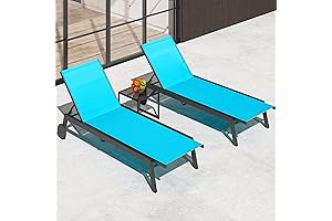 YITAHOME Chaise Lounge Chairs (Set of 3)