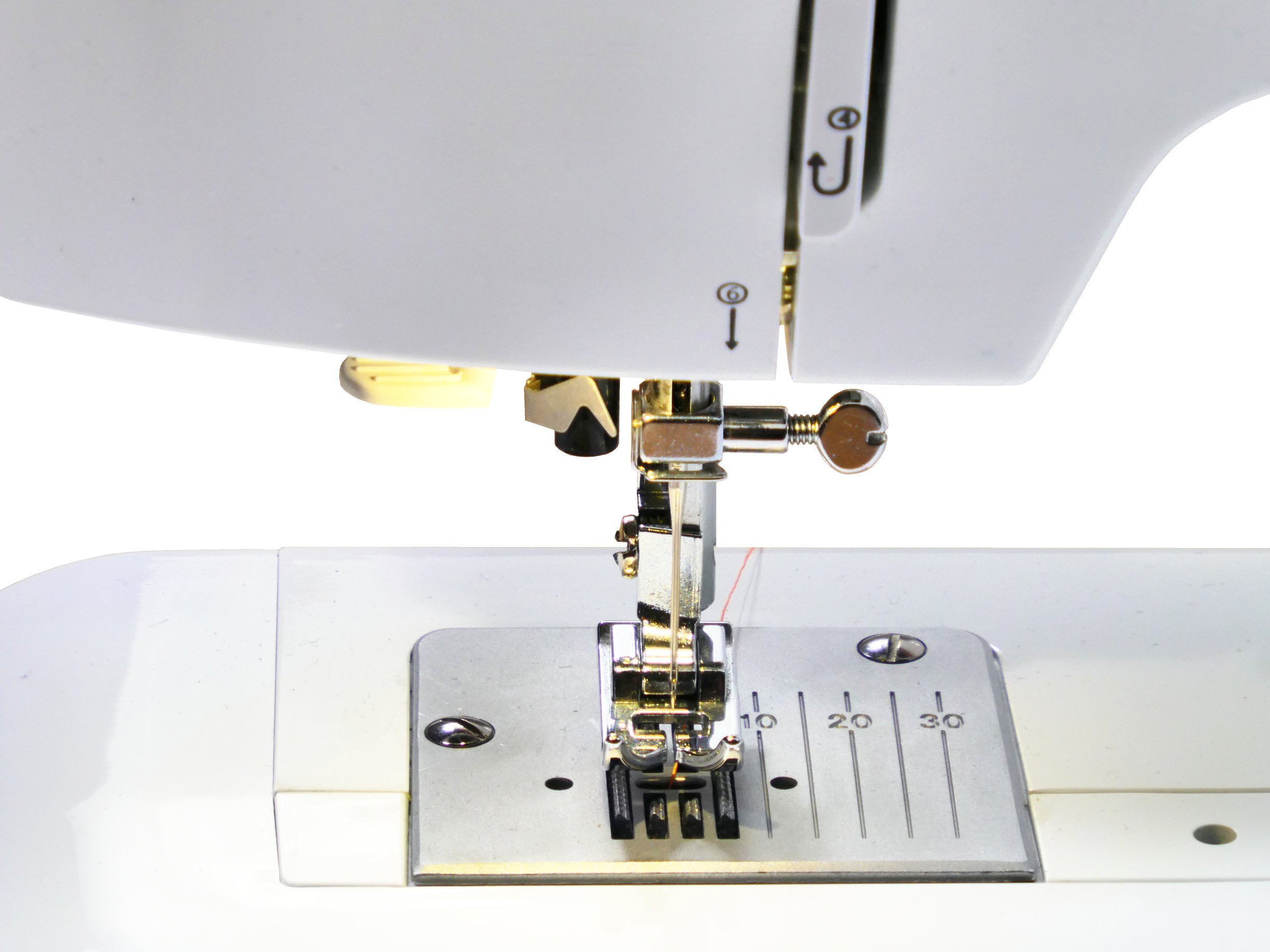 Machine à Coudre Électrique Domestique DC6V - Bras Libre Multifonction Avec LED - Couture Vêtements Et Tissus