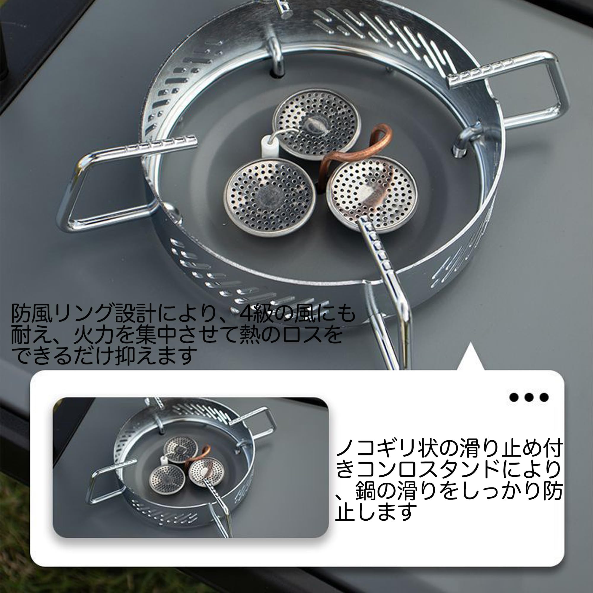 Amazon | Snowtaros バーナー IGT コンロ IGTストーブ フラット