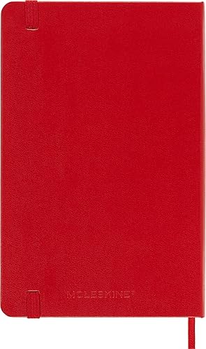 Miniatura 3 de Moleskine - Cuaderno, mediano, a rayas, rojo escarlata, tapa dura (4.5 x 7)