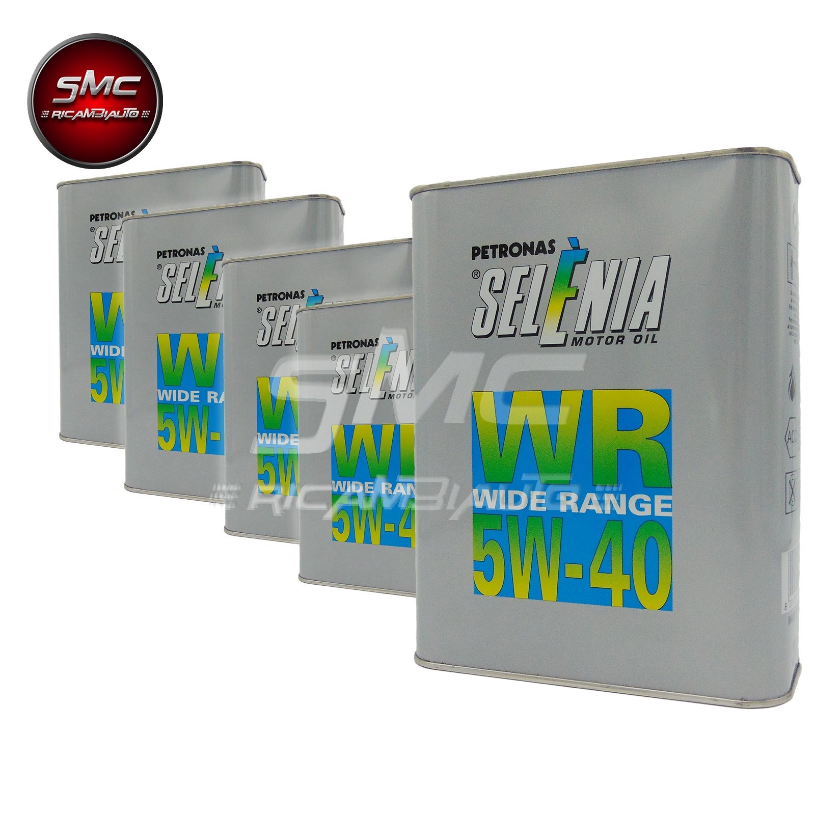 KIT TAGLIANDO CON FILTRI ORIGINALI SPEED BY SMC + 5LT OLIO MOTORE SELENIA WR 5W40 (SR519, SA801, SRN255, SE1426)