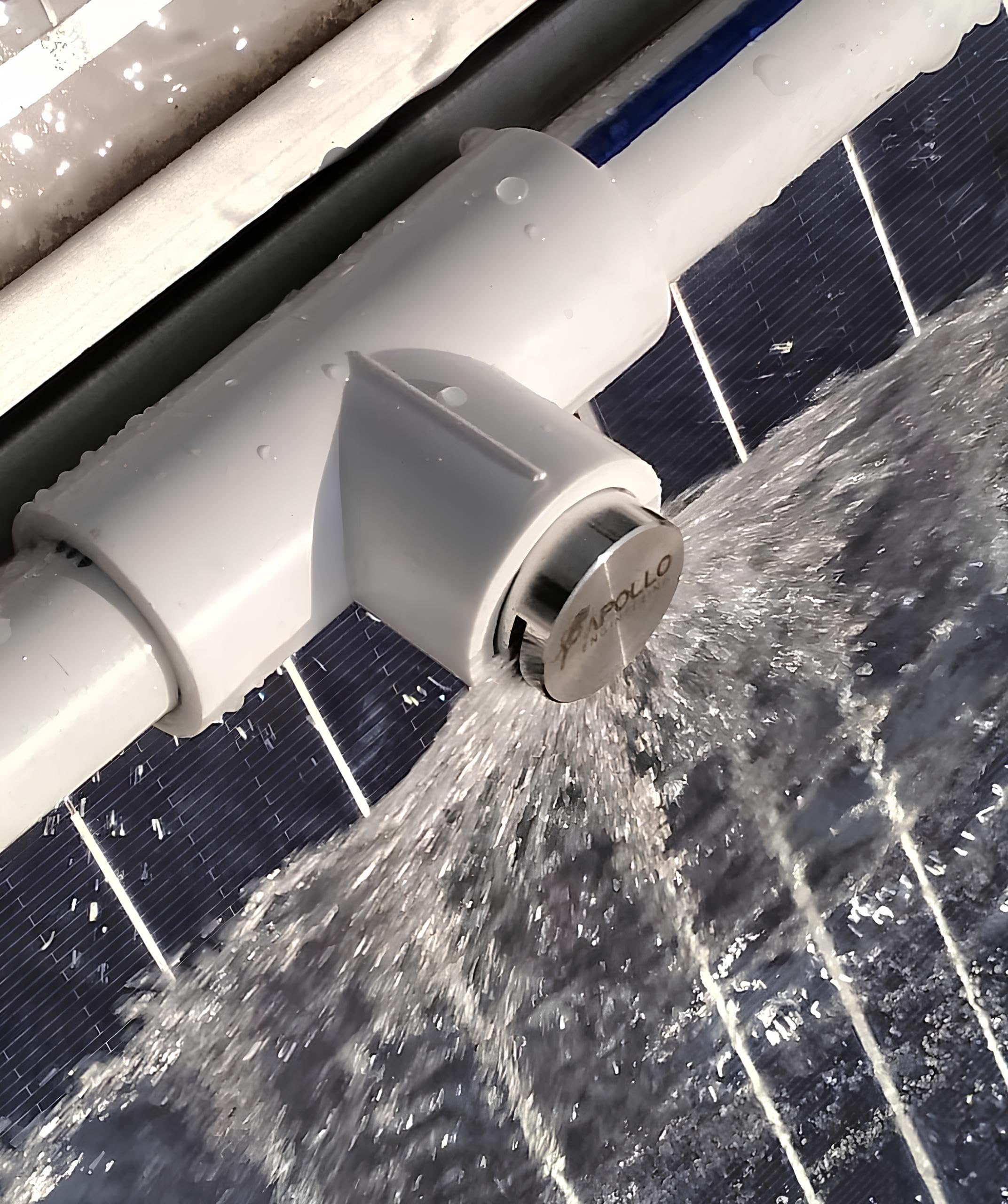 Apollo Engineering Solar Panel Cleaning Sprinkler, SS 304, 4-7 LPM, White