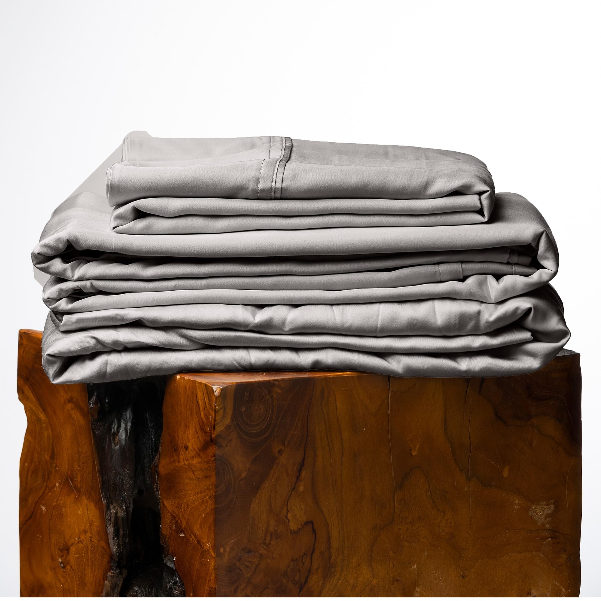 Olive + Crate Tencel Lyocell Eucalyptus Twin XL Sheets - Extra Long Sheet Set - Cooling Tencel Sheets for Hot Sleepers with 16 Inch Deep Pocket Fit -