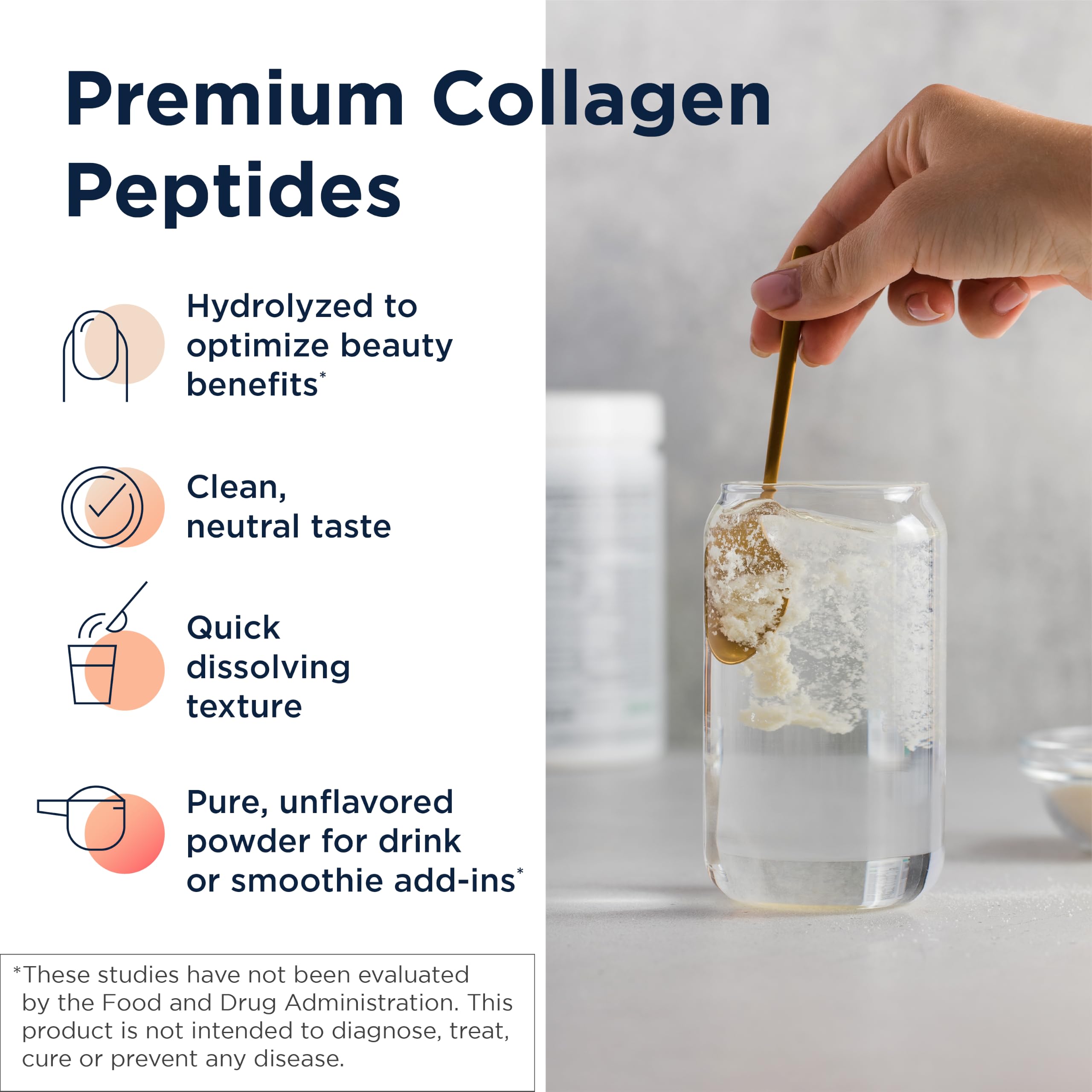 Designs for Health Whole Beauty Collagen, Collagen Peptides, 30 Servings — Amazon image 2