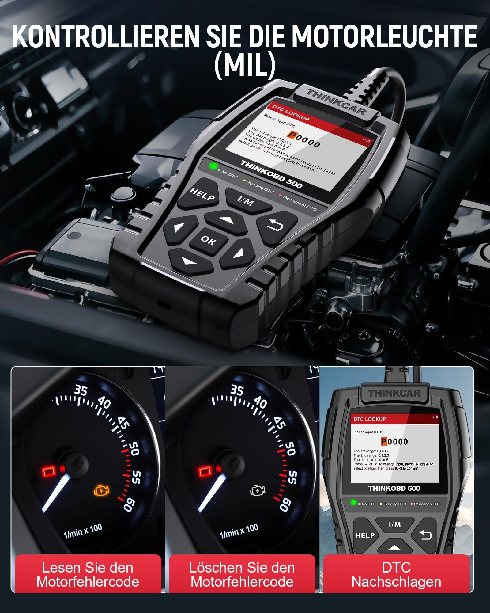 ThinkOBD500 OBD2 Diagnosegerät