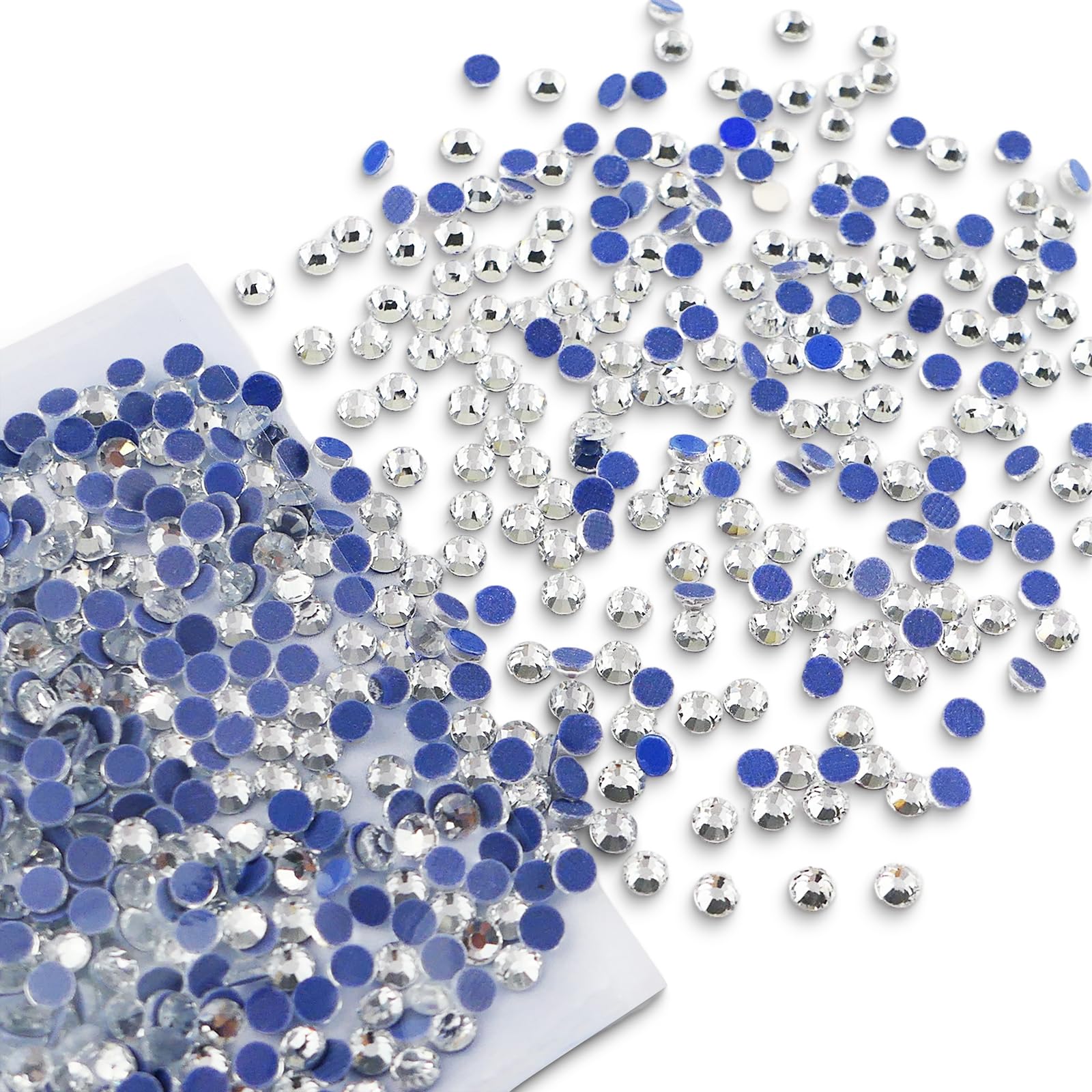 ❀クロム❀ Amazon.com: Queenme 1440pcs Clear SS16 Hotfix Rhinestones