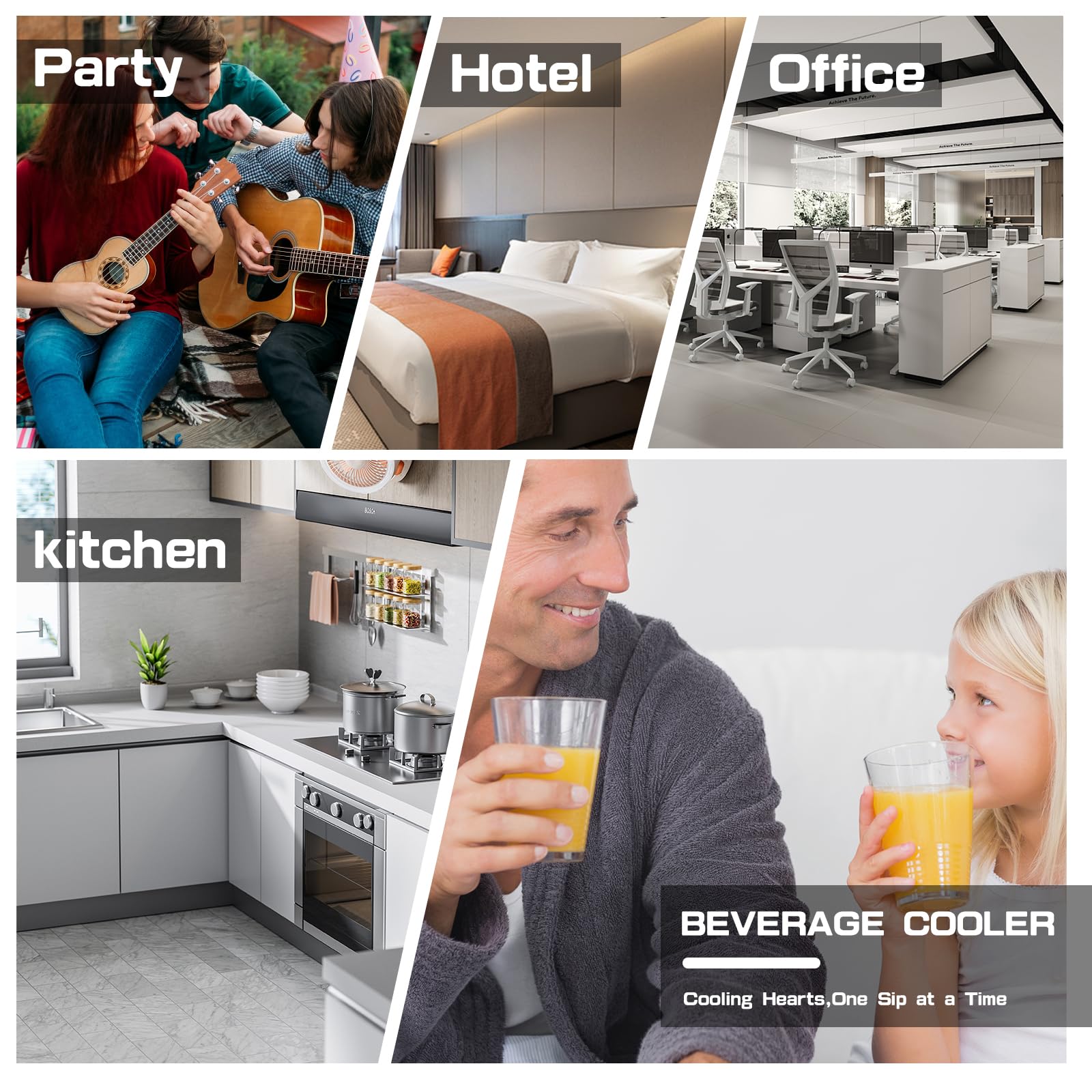 Dollardash Compact 60 Can/1.3 Cu.Ft Mini Fridge For Soda, Beer Or Wine, Portable Small Beverage Refrigerator With Digital Display&Removable Shelves &Reversible Glass Front Door For Office, Dorm, Bar on Fridge.com - View 6