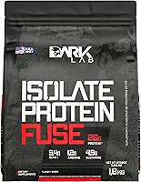 Whey Isolate Protein Fuse Dark Lab, 1.8Kg, Baunilha, Suporte Muscular
