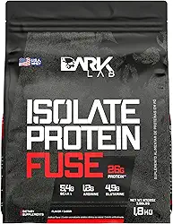 Isolate Protein Fuse Dark Lab, 1.8Kg, Baunilha, Suporte Muscular