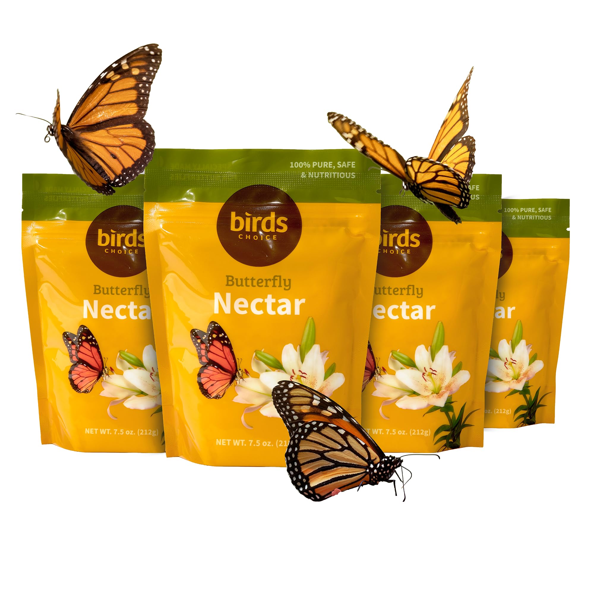 Birds Choice Butterfly Nectar Concentrate | 7.5oz, 4-Pack