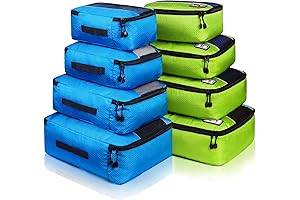 Amazon Basics Packing Cubes Luggage Organizers for Packing and Travel
