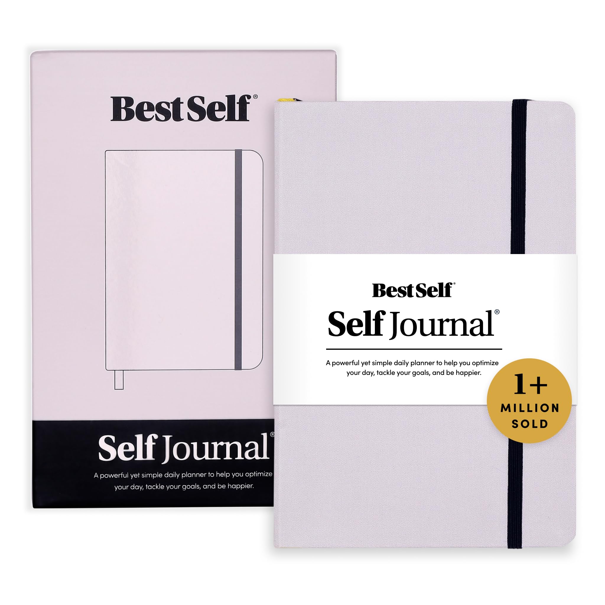 BestSelf 13-Week Self Journal & Goal Planner – Undated Daily ADHD-Friendly Journal for Men & Women | Productivity, Gratitude, Reflection & Habit