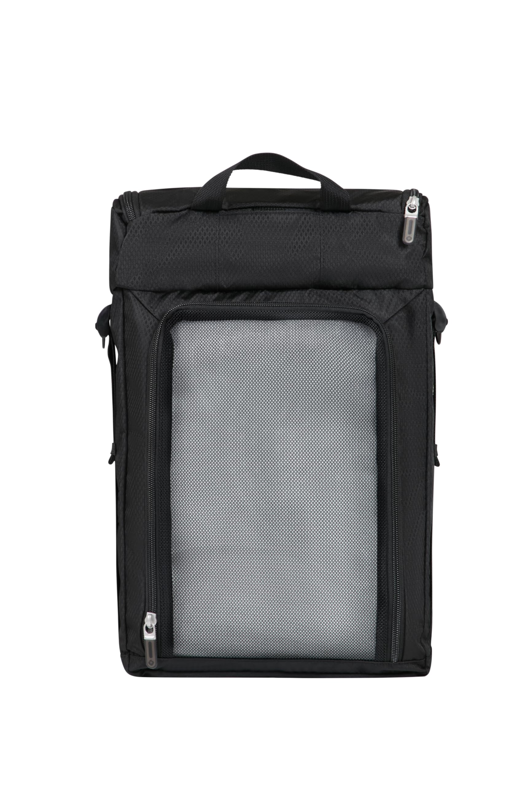 Samsonite TA Revolution - Organizer podróżny kostka do pakowania – Dwustronna kostka z haczykiem & uchwytem, Organizer na ubrania do walizki & plecaka, Czarny