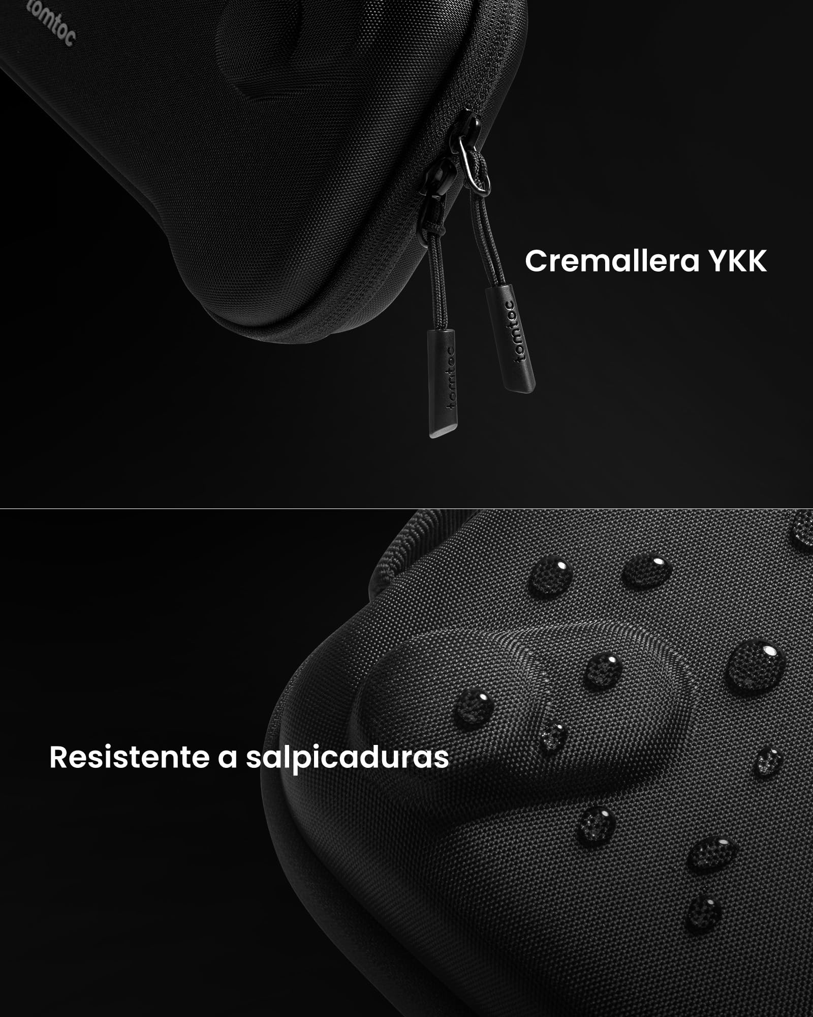 tomtoc Funda de Transporte Compatible con ASUS ROG Xbox Ally / Xbox Ally X 2025, Slim Carcasa Delgada, Case Protectora, Bolsa Dura Portátil de Viaje para Consola, Funda Ligera de Viaje
