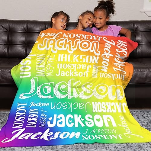 Vista 125 de Manta personalizada con texto, manta personalizada con nombre para madre, padre, adultos, amigos, amantes, perros, mascotas, manta de franela 01