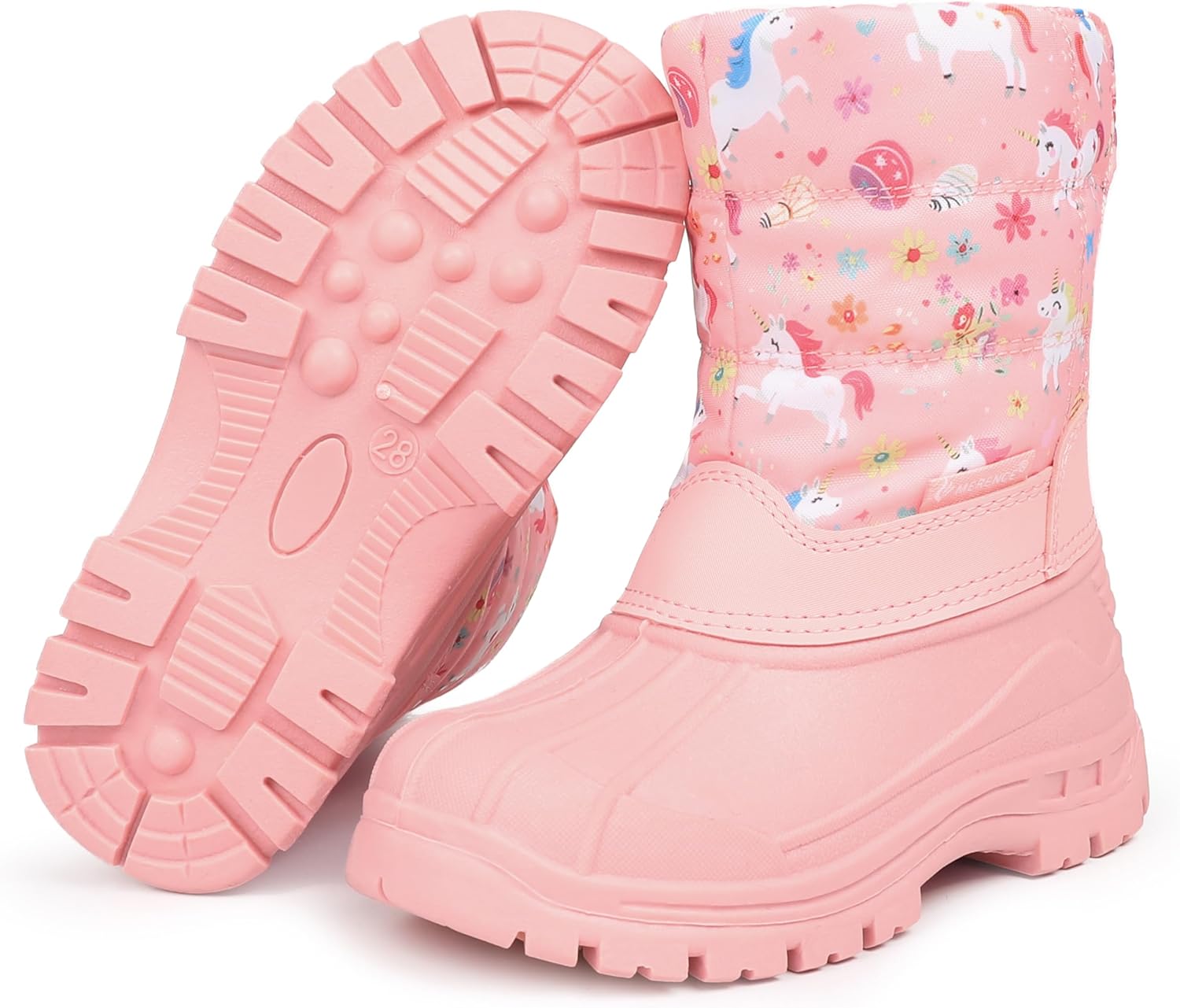 CIOR Kids Snow Boots Girls Boys Outdoor Boots Waterproof for Toddler Warm Boots with Fur Lined (Toddler/Little Kids) - Image 8