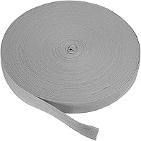 Vista 207 de PATIKIL Cinta de sarga de algodón de 1 pulgada, 50 yardas, cinta de algodón, cinta de encuadernación al bies, cinta de espiga para costura, Verde