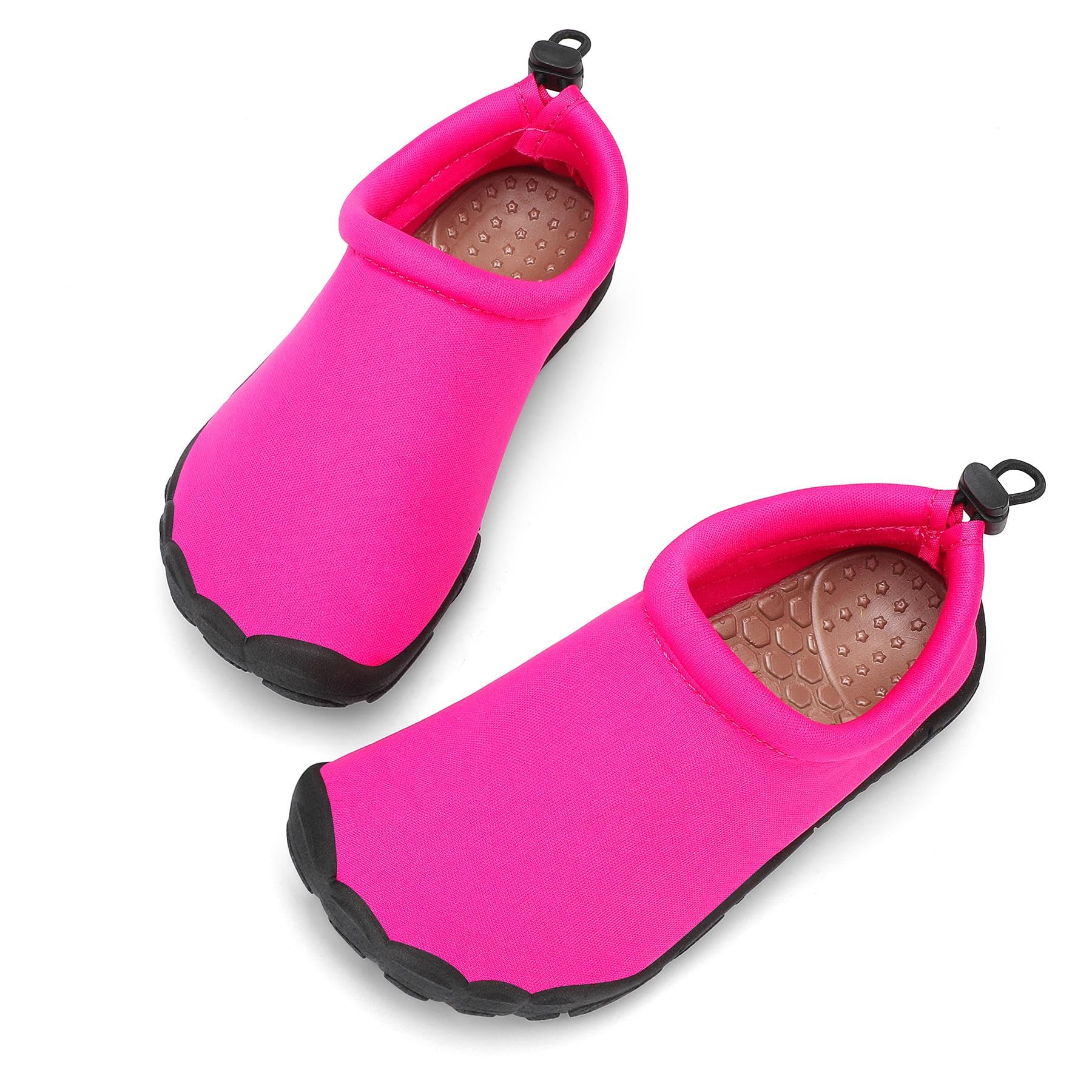 Mishansha Zapatos de Playa Niño Niña Secado Rápido Escarpines Agua Antideslizantes Zapatillas de Piscina Surf Buceo Talla 24-35 EU